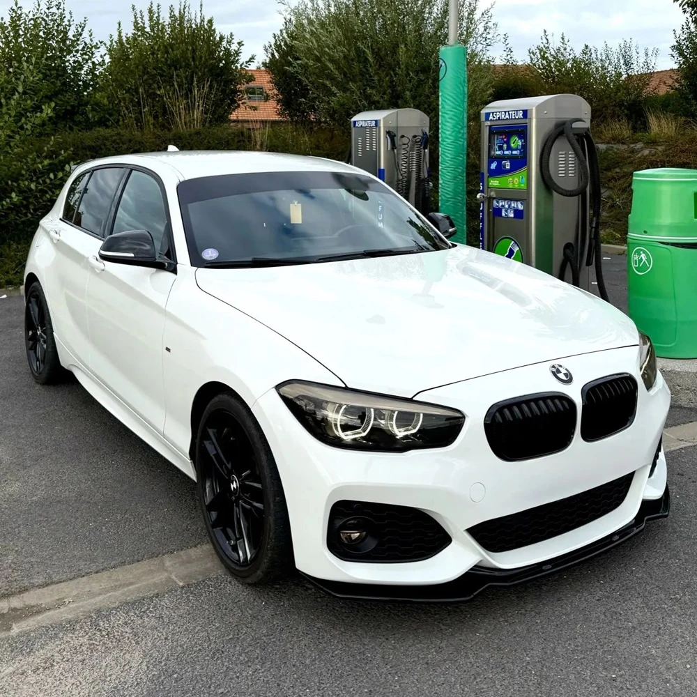 Do BMW F20 F21 M-Sport Maxton Style Przedni zderzak Spoiler Splitter Dyfuzor 118i 120d 120i M135i M140i 2015-2019 LCI Bodykit — zdjęcie 2