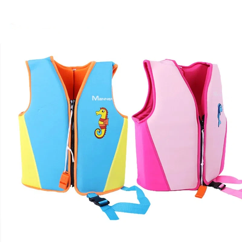 

Children's Floatation Vest - Lightweight Foam Swim Trainer (Non-Life Jacket) | Pool/Beach Safety Gear for Worldwide Shipping