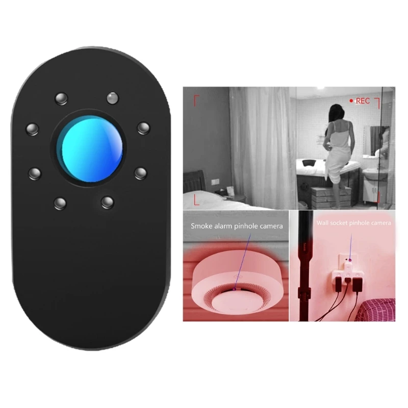 Hidden-Camera Finder Anti-Candid  Detector Hotel Anti-Monitoring Artifact Anti-theft Alarm Anti-spy Detector