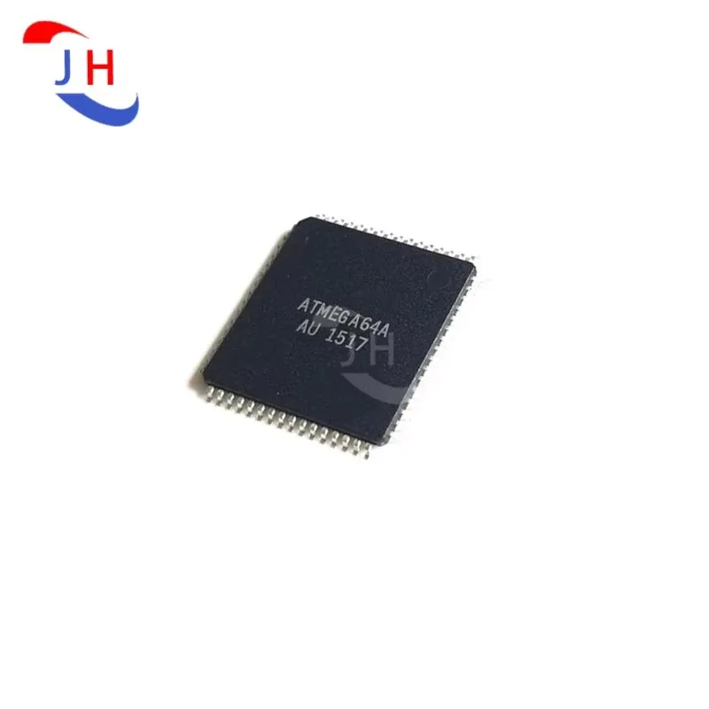 1/2/5/10PCS ATMEGA64A-AU ATMEGA64A ATMEGA64 8-bit microcontroller IC 64K flash memory QFP64