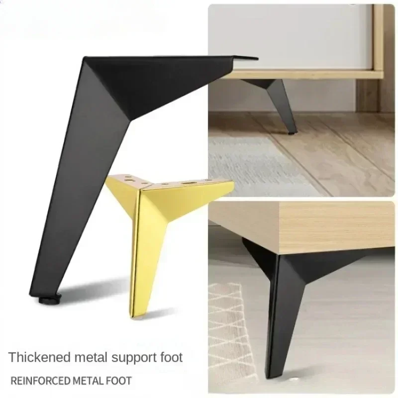 

Modern furniture legs metal gold Black Iron Sofa Feet Table Bed Chair Desk Dresser Cabinet Furniture Support Chairs Feet Height