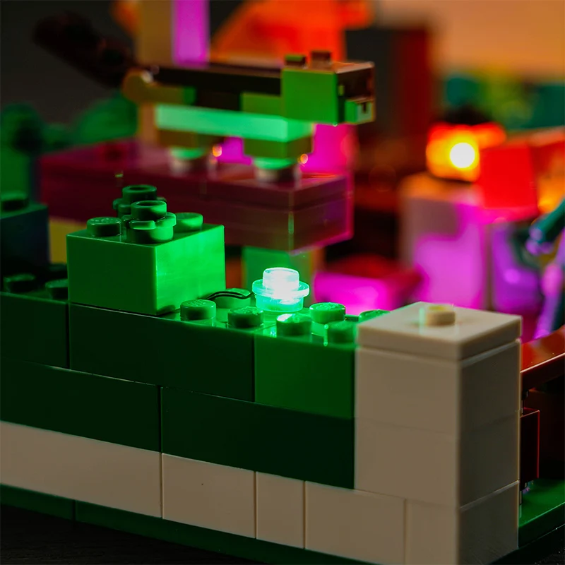 Lazishi LED light 21249 set is suitable for The Crafting Box 4.0 building blocks (only including lighting accessories)