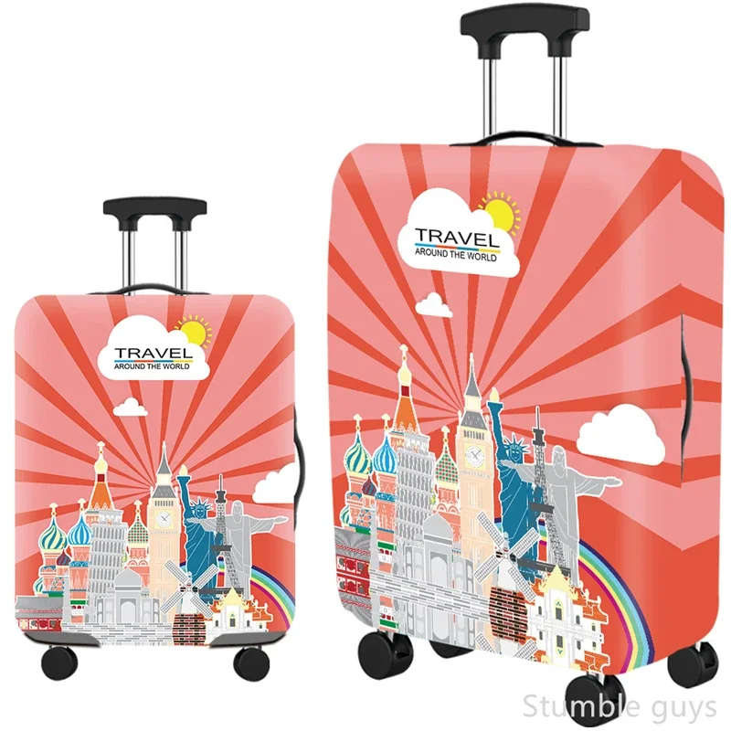 

Heavy Duty Elastic Luggage Cover Protective Dustproof Suitcase Cover Durable Travel Accessory Business & Leisure Trips Fits