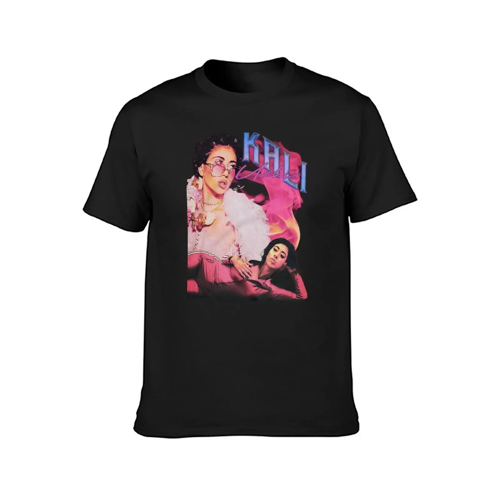 Kali Uchis 90's Vintage T-Shirt Aesthetic clothing plus size tops oversized t shirt men