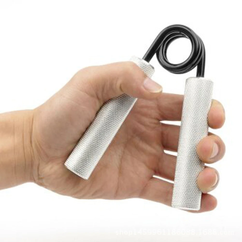 

150 Lbs Hand Grips Strengthening Devices Heavy Duty Household Squeezers for Men Silver Color Equipment