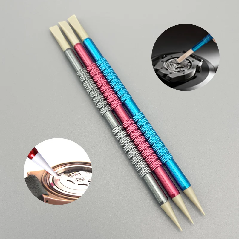 

Peek Stick With Dual Function Watch Movement Auxiliary Rod Watch Dial Cleaning Pen Watchmaker Watch Repair and Maintenance Tools