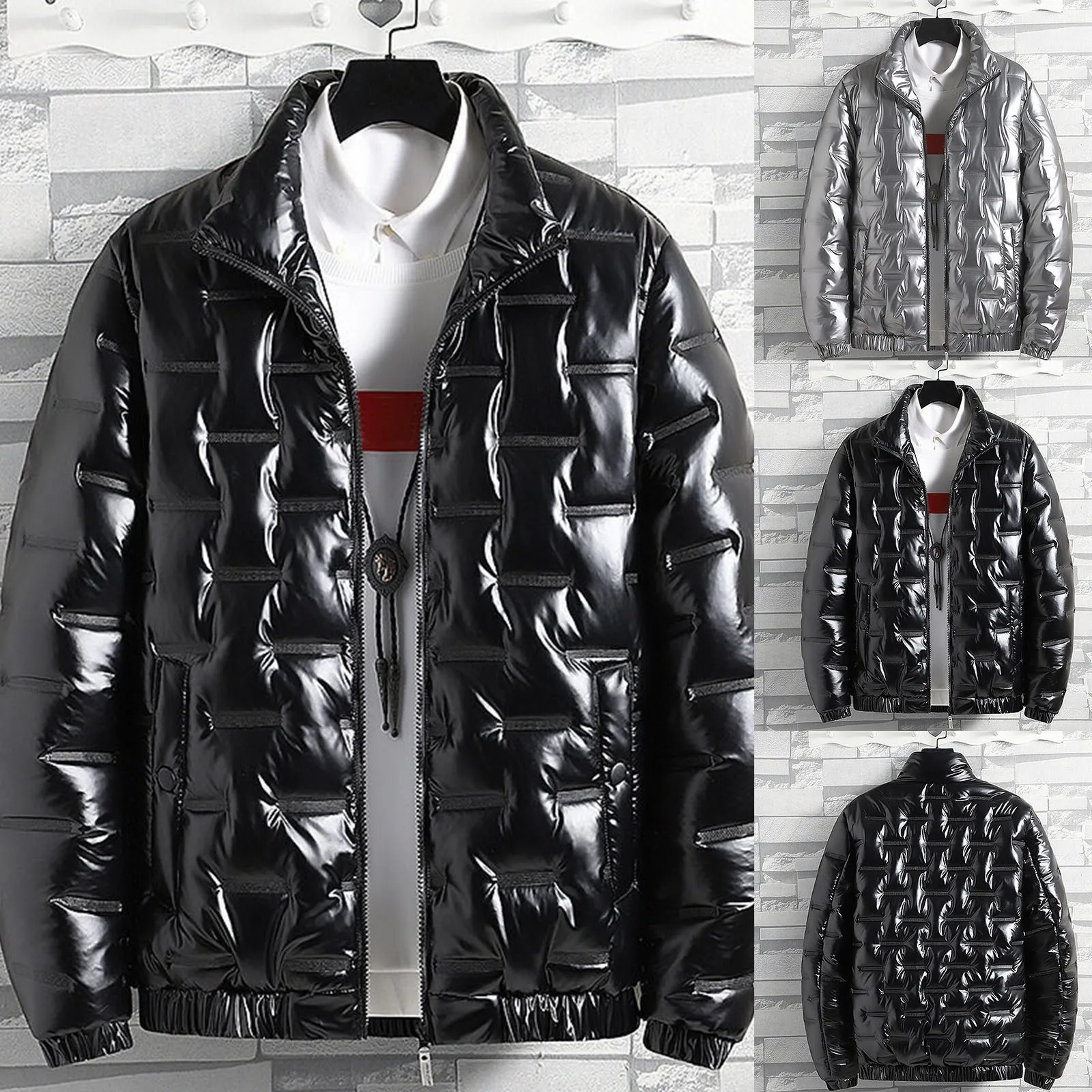 

Кожаная куртка мужская длинная мужская зимняя утепленная куртка с хлопковой подкладкой модные и зимние короткие ветрозащитные тапочки с ремешком