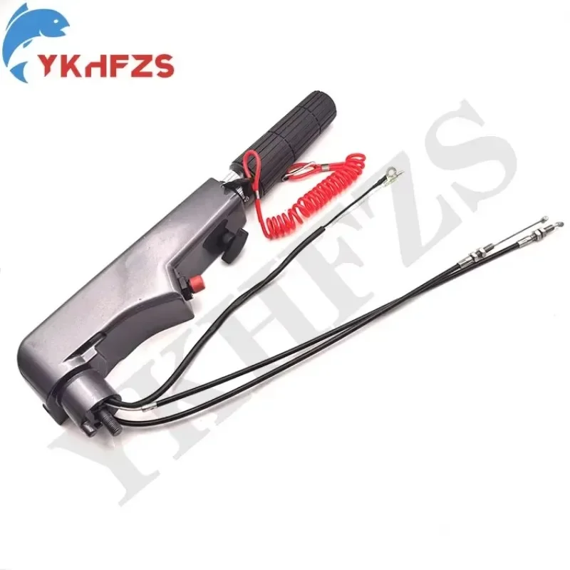 

Steering Control Tiller Handle For Yamaha Outboard Motor 4 Stroke F9.9 F15 Boat Accessories 66M-W0084-00-4D