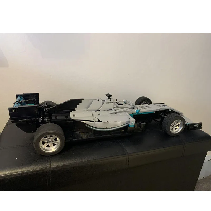 

MOC-44146 культовый автомобиль F1 W10 Formula, спортивный автомобиль, строительные блоки, модель 2314 деталей, MOC, креативные строительные блоки для мальчиков и детей на день рождения, игрушка