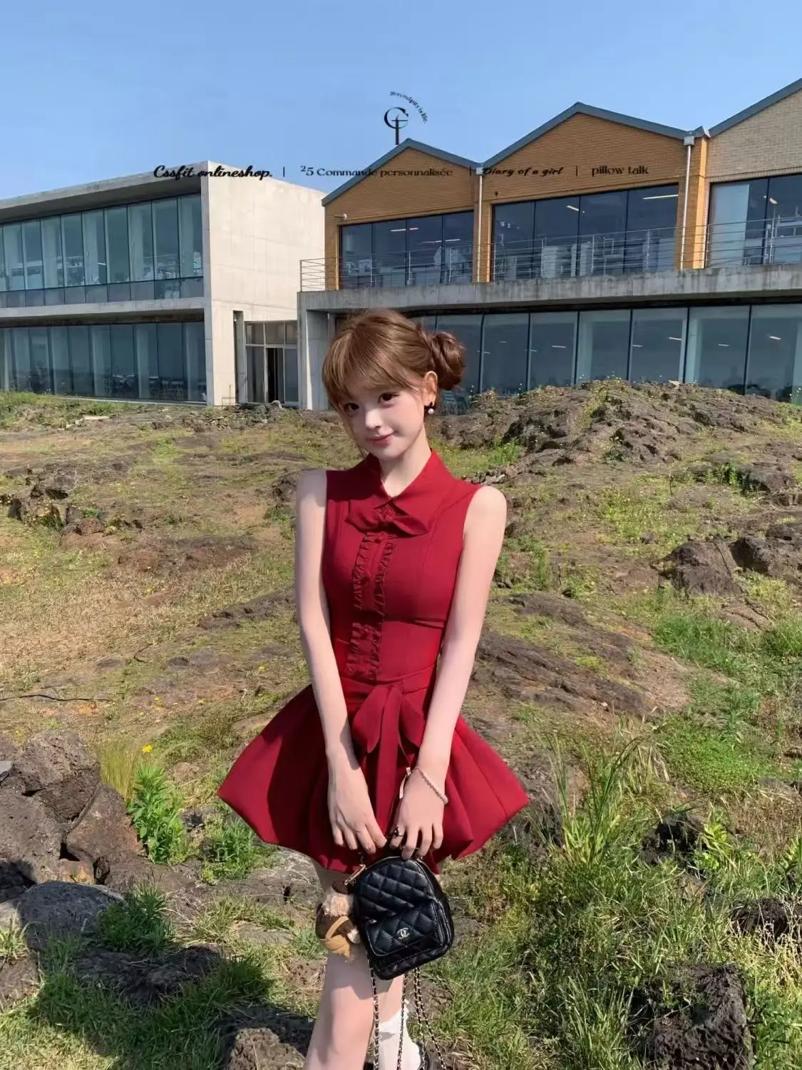 Vestidos sem mangas das mulheres para a mulher festa de casamento primavera boêmio crochê bloqueio apliques em camadas fofo a linha piquenique elegante