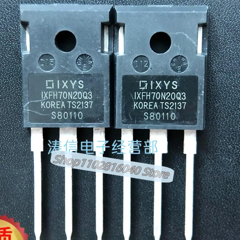 

10PCS/Lot IXFH70N20Q3 MOS TO-247 200V 70A Best Quality Imported Original