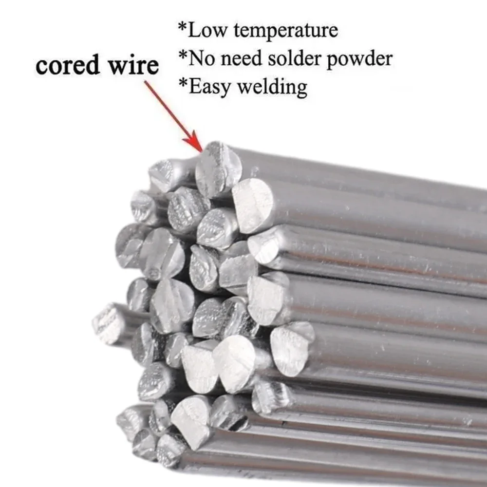 10/20Pcs Low Temperature Welding Rods Wire Weld Melt Aluminum Rod for Soldering Aluminum Copper Iron No Need Solder Powder Tool