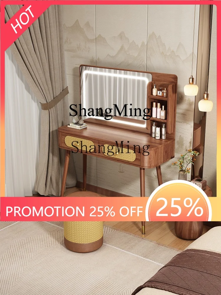 

CL medieval dresser bedroom modern simple light luxury small makeup table solid wood desk