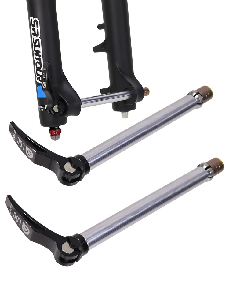 AliExpress heppe HEPPE Bike Thru Axle Quick Release 15x100mm 15x110mm MTB Front Wheel Hubs Quick Release for SR SUNTOUR 15x100 15x110 Front Fork