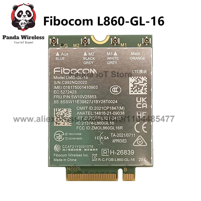1 قطعة FIBOCOM L860-GL-16 FRU 4 جرام LTE Cat16 وحدة WWAN Cardfor ثينك باد T14 P14s X13 اليوغا L13 اليوغا T16 P16s Gen 1 5W10V25828 #3