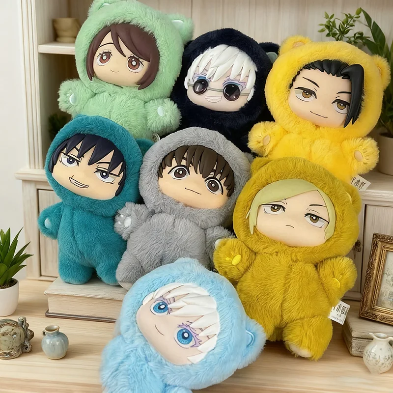 CALDO Genuino Kawaii Jujutsu Kaisen 2 Orecchio di Gatto Peluche Serie Cieco Scatola Mistero Anime Decorazione Della Stanza Giocattolo Raccogliere Regalo Festviale