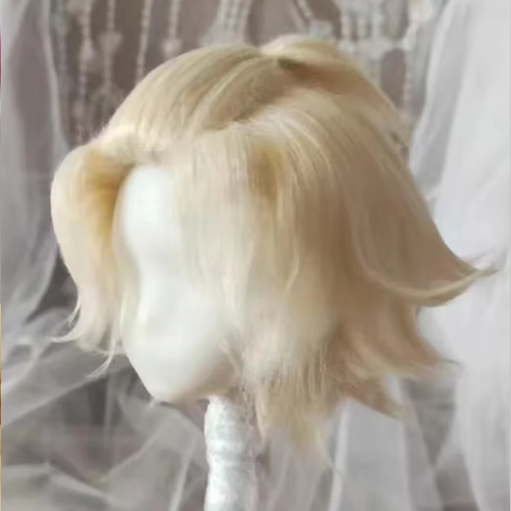

Doll Wig For BJD Doll Hair Anime Doll Fake Hair Wig Suitable for head circumference of 18-19cm