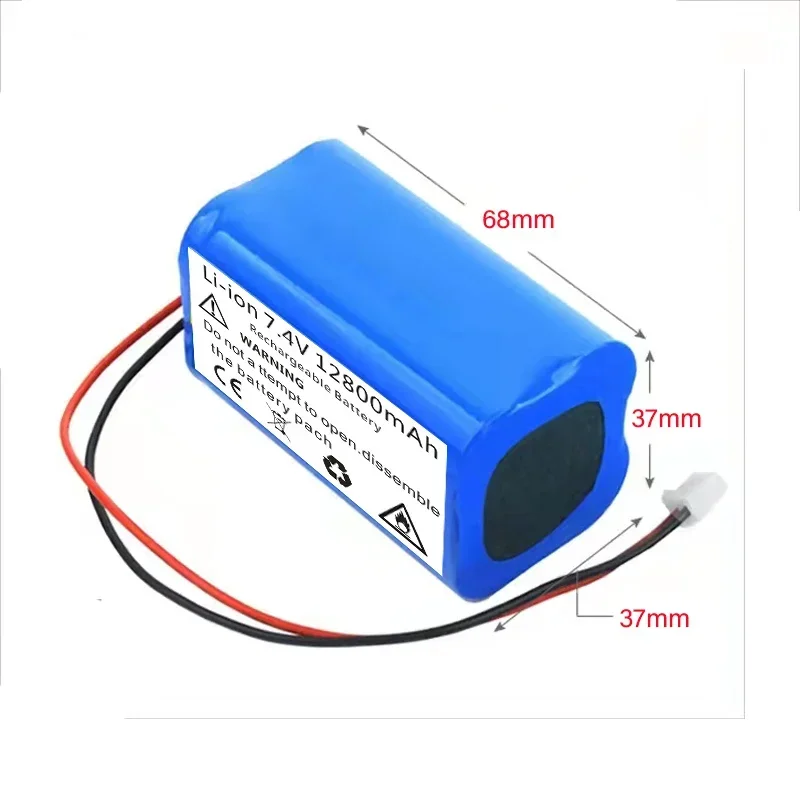 2s2p 7.4 فولت 18650 بطارية ليثيوم 12800 مللي أمبير بطارية حزمة مكبر الصوت لوح حماية مكبر الصوت