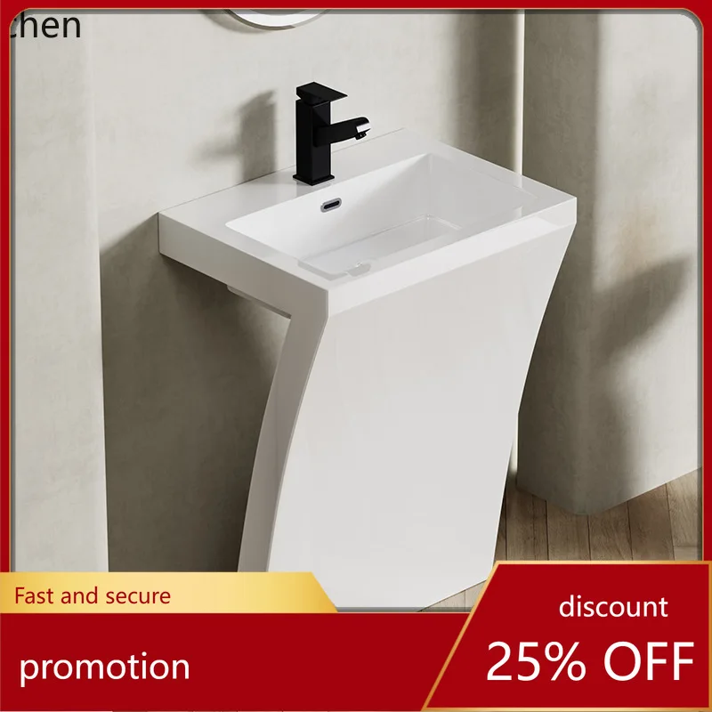 

Отдельностоящая тумба-умывальник CZ из искусственного камня с интегрированной формованной раковиной