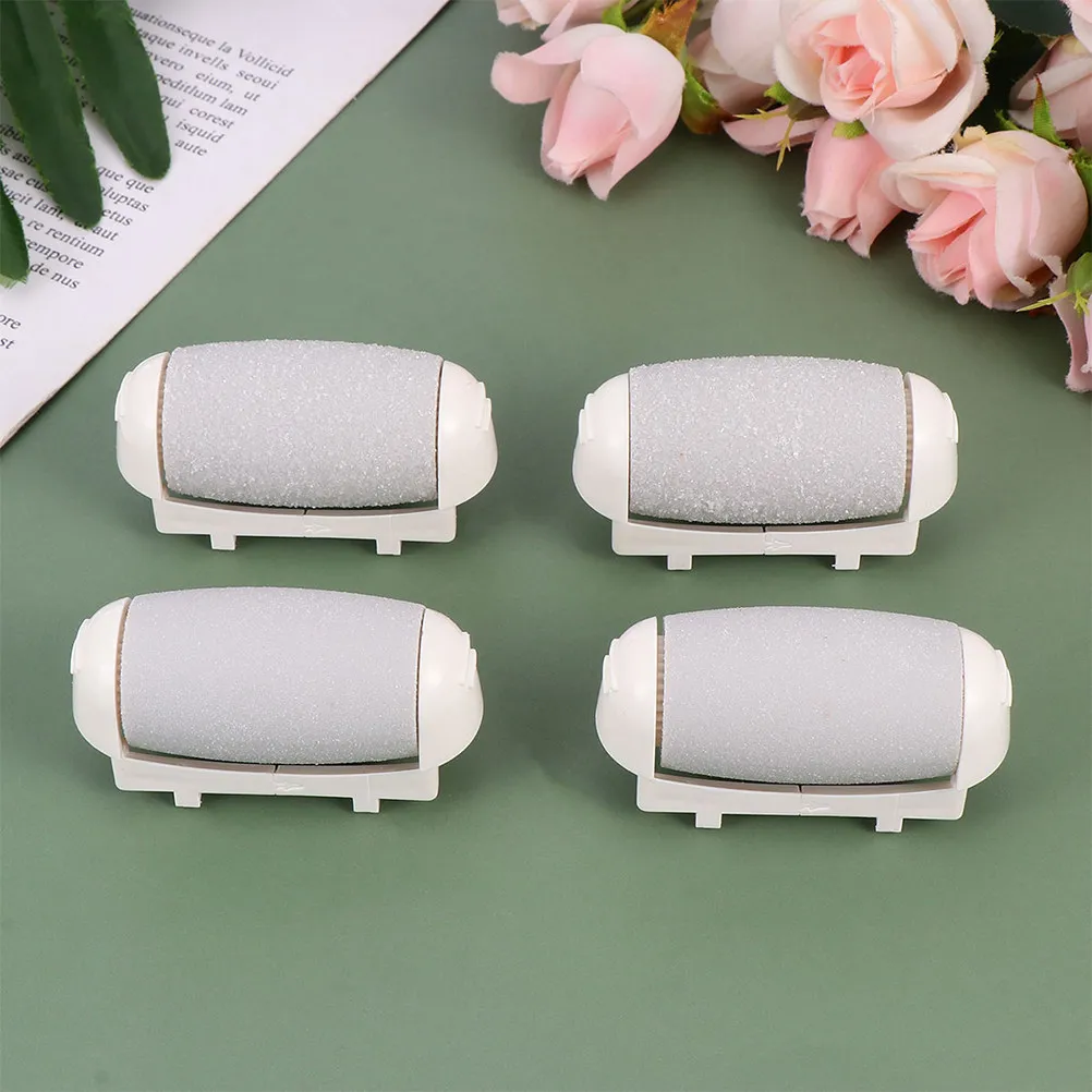6Pcs Professional Grade Exfoliating Roller Heads for Electronic Pedicure Devices Remove Hard Skin Efficiently Dead Skin Remover
