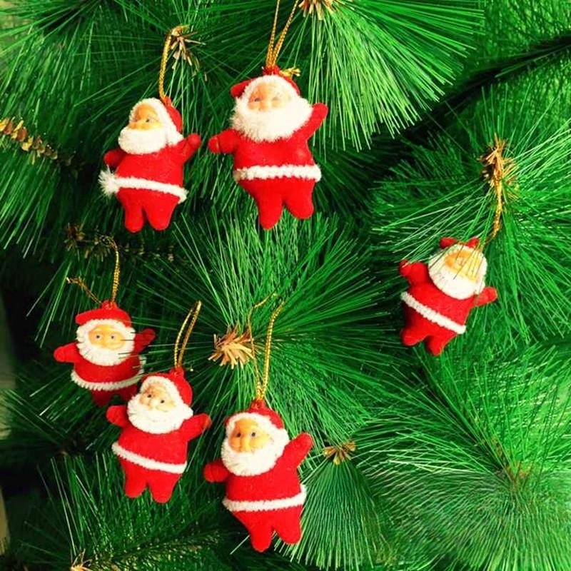 Christmas ornaments little old man pendant Christmas tree pendant Christmas decoration supplies Santa doll