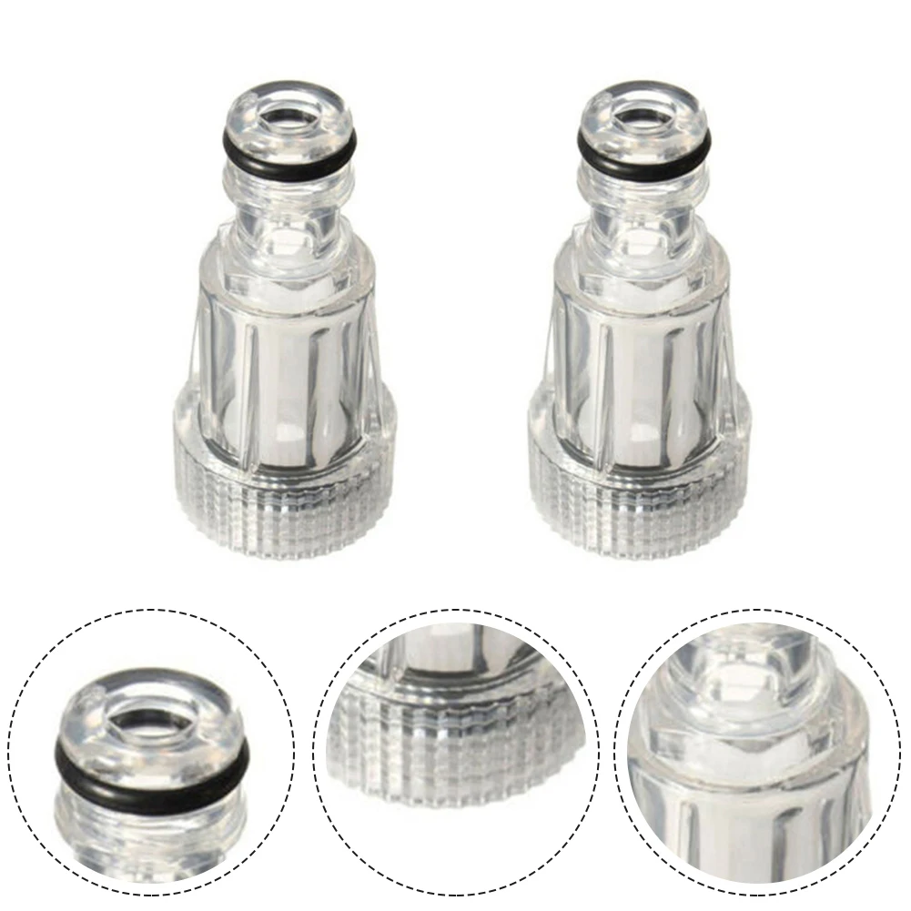 Car Clean Washer Water Filter Adapter Cleaning Fitting High-Pressure Hose Thread Faucet Cleaning Machine Nozzle