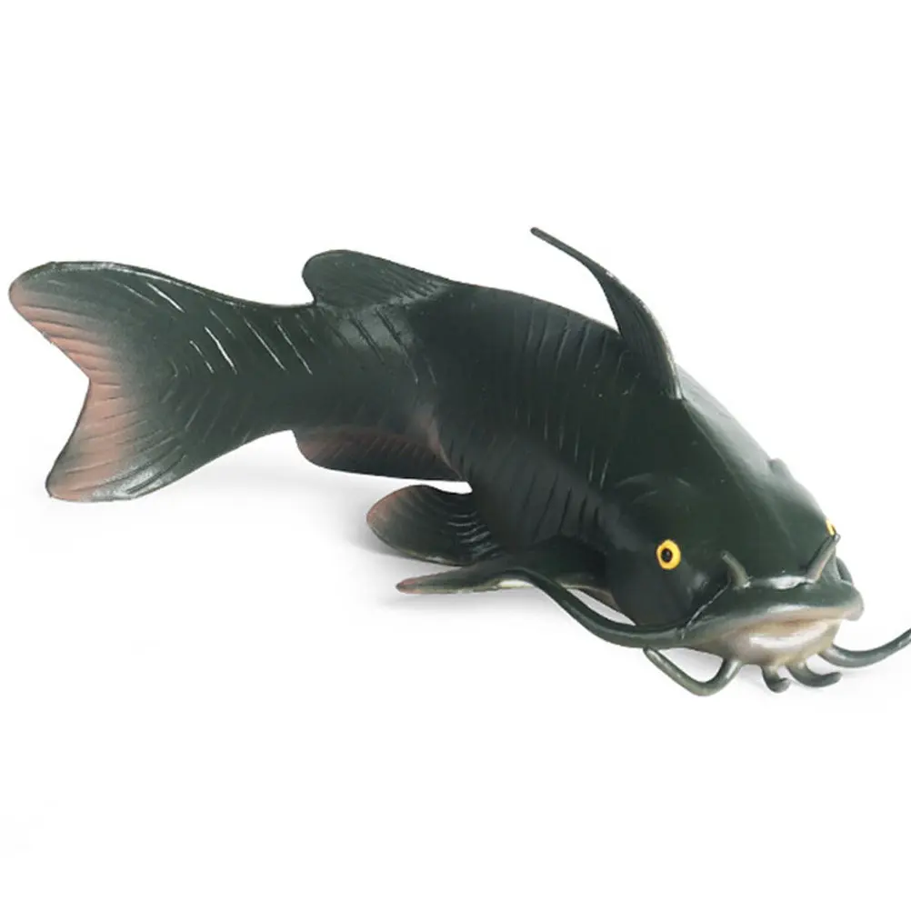 

2 шт. Имитация сома, искусственная пресноводная рыба, развивающая игрушка для обучения и декора дома, для детей