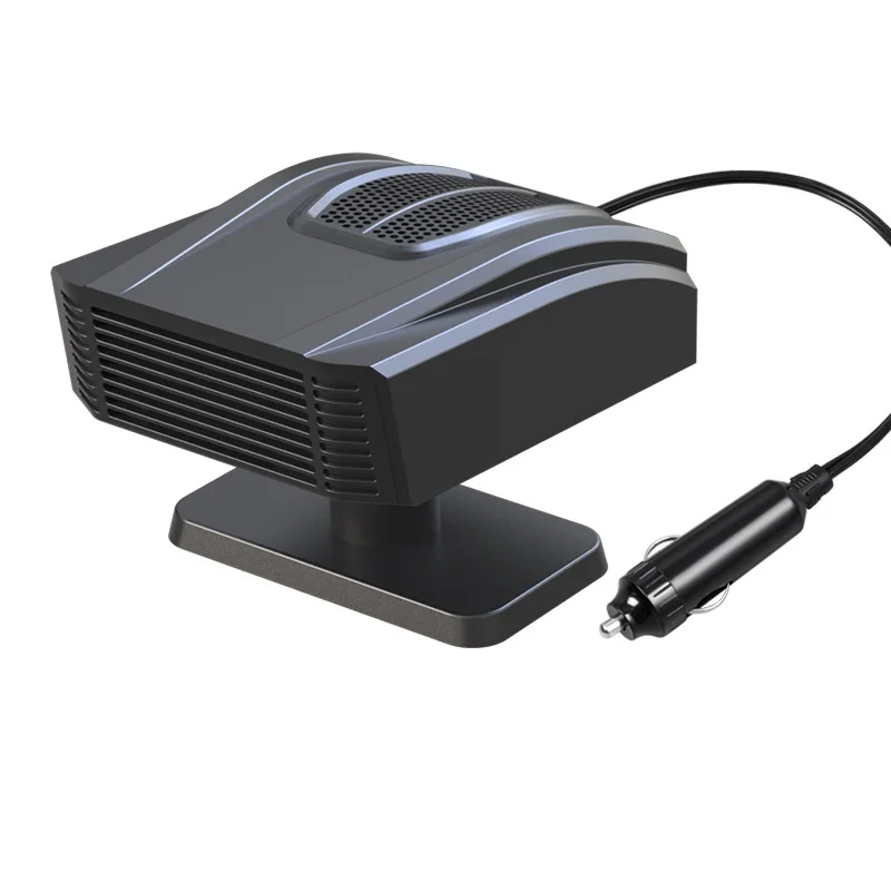 150W 12V Car Heater Fan Dual Mode Defroster For Winter Defogging Adjustable Airflow Small Heating Blower For Auto Truck SUV Van
