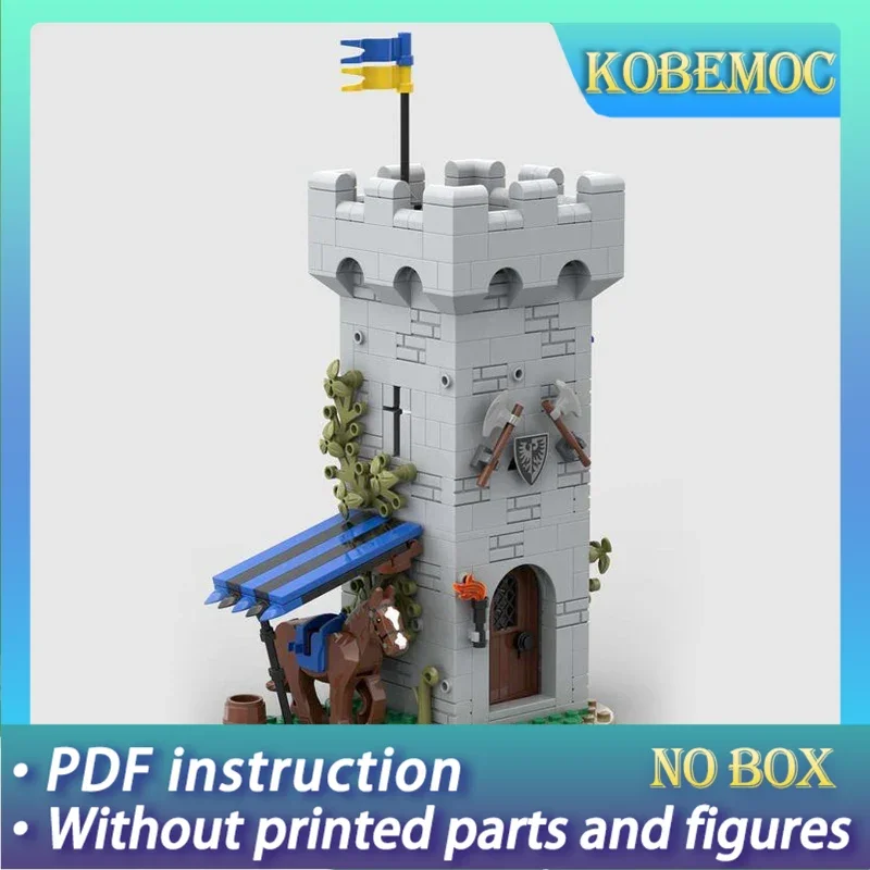 

Технические Moc-кирпичи, модель крепости, черное гнездо Сокола, замок, модульные строительные блоки, подарки, игрушки для детей, наборы «сделай сам», сборка