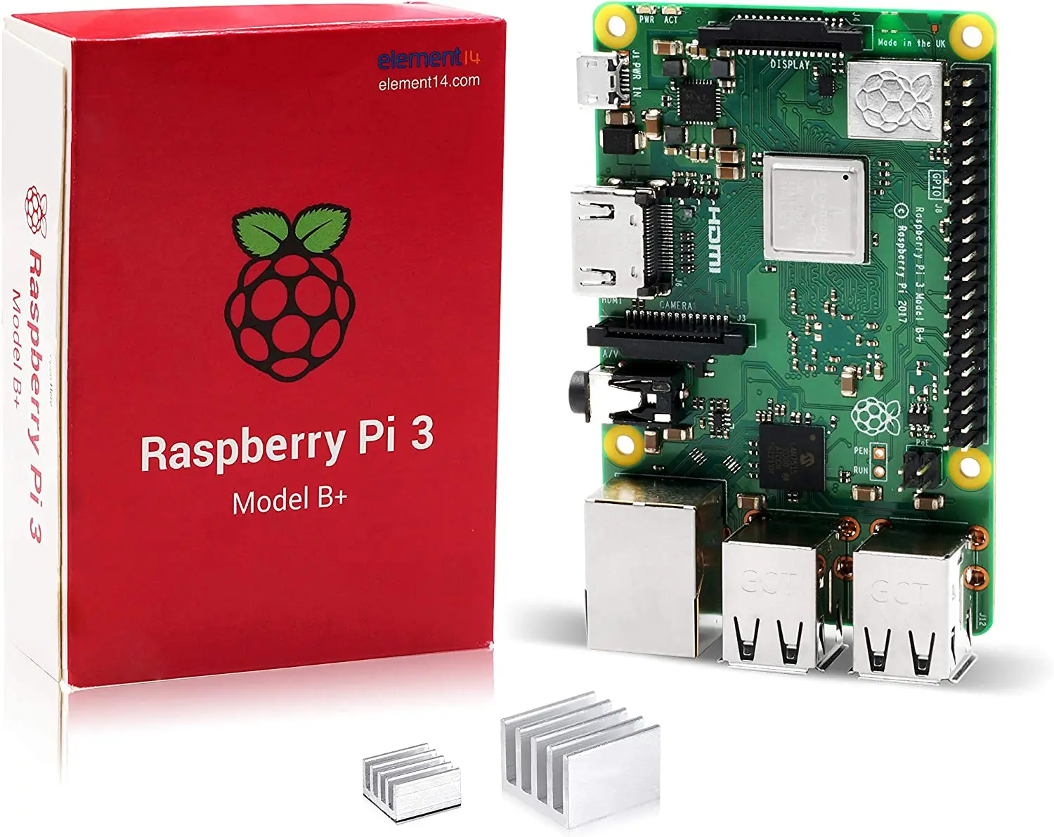 AIsmartlink Original RS E14 UK Raspberry Pi 3 Model B+ 3B Plus Electronic Board 3.3V-14.5V P-Channel FET
