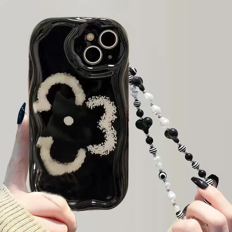 Case For OPPO A79 A78 A58 A38 A18 Reno 11 8Z 7Z 8T 8 7 6 5 4 Pro F11 F9 R15 Pro R17 Find X3 Lite F21 Pro Flower Chain Cover image 5