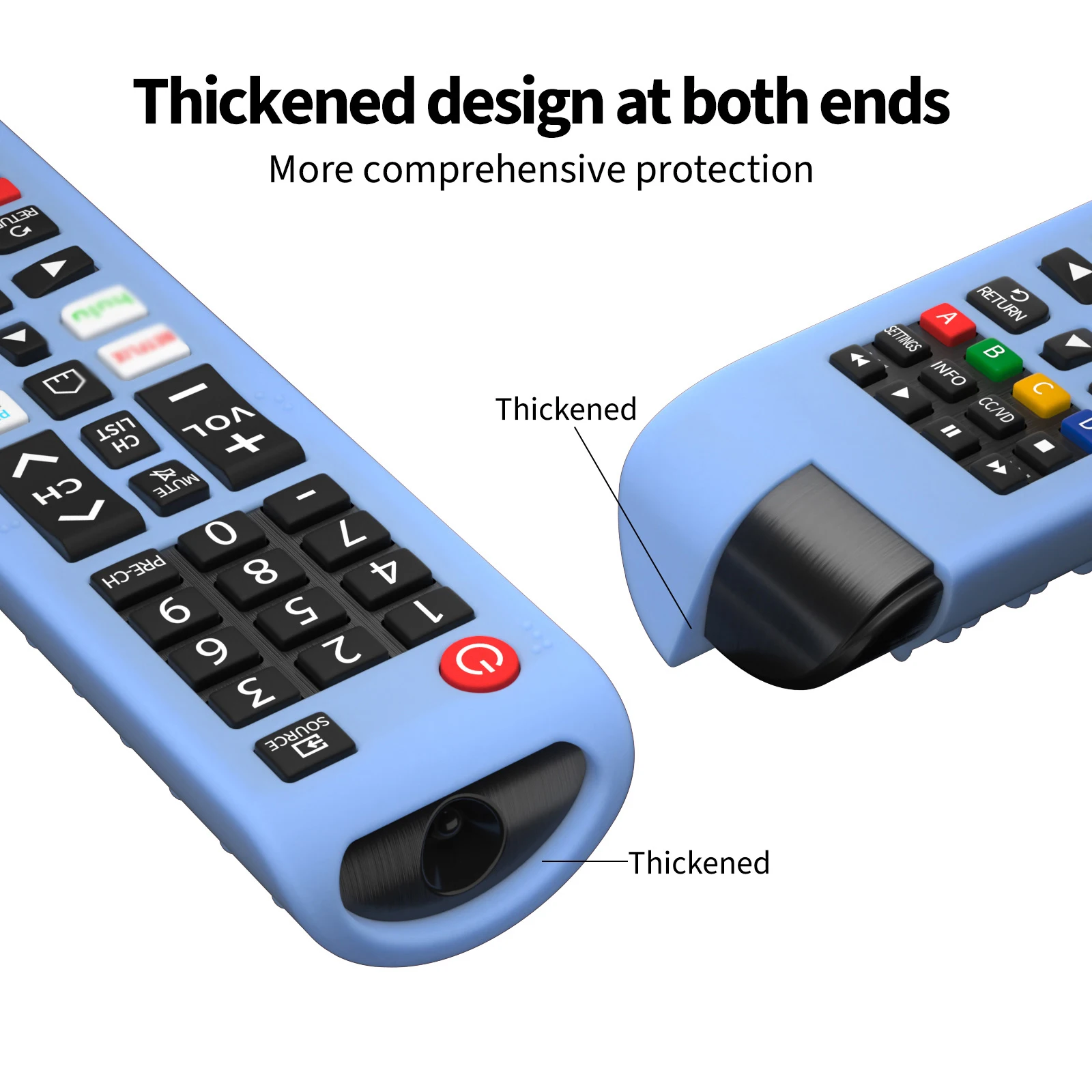 Copertura remota in Silicone compatibile con custodia protettiva per telecomando Samsung Smart TV TV BN59-01315 BN59-01199F