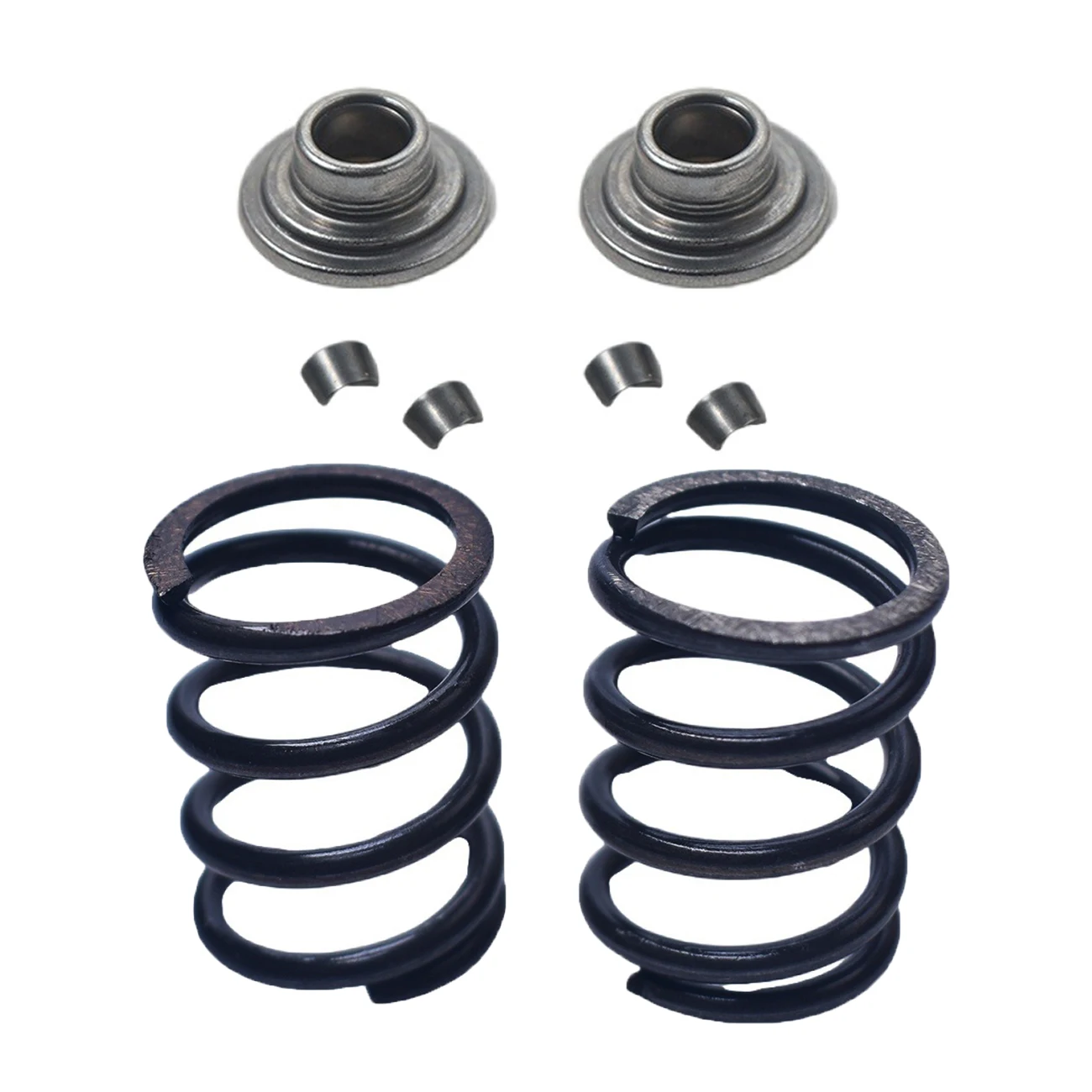 2Pcs 18lb Valve Spring Retainers WIth Locks Kit Fit For Honda GX200 Go Kart