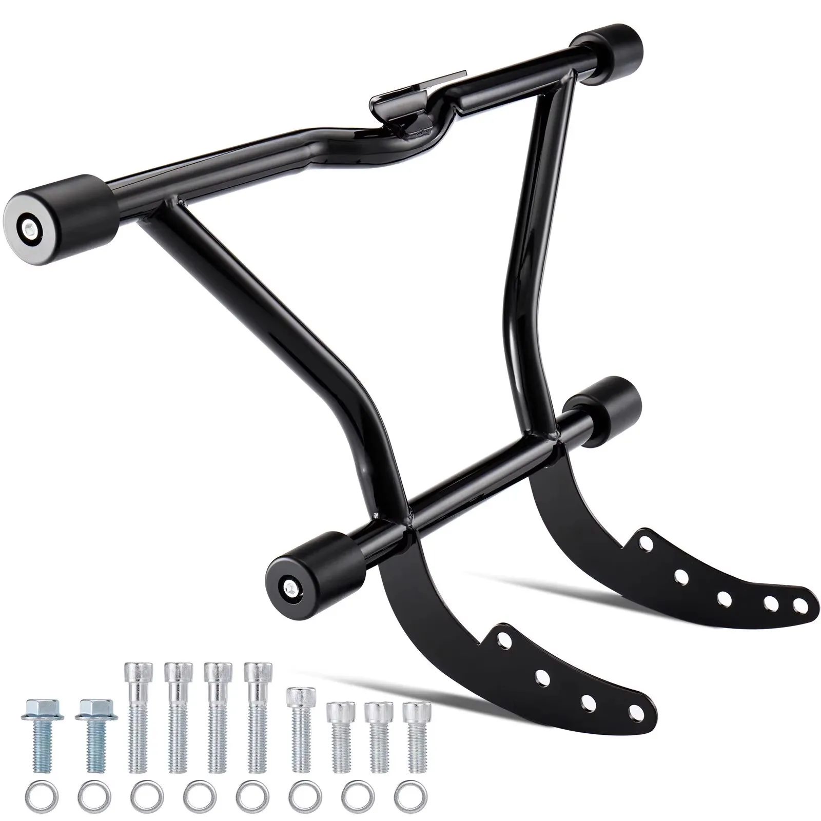 For Harley-Davidson Softail Low Rider S Street Bob Fat Bob 18-Up Middle 2 Storage Protective Bumper Anti-Fall Bar Accessory
