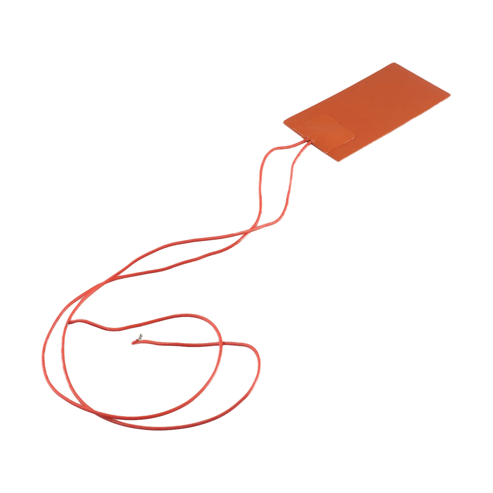 

Heat Mat Silicone Heating Pad Orange Replacement Square Flexible Heated Bed Plate Home Improvement High Quality