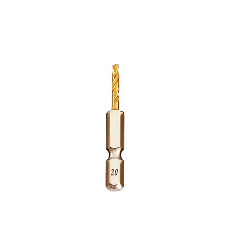 Reliable Hexagonal Handle Twist Drill Bit for Furniture Installation and Repair Dropship