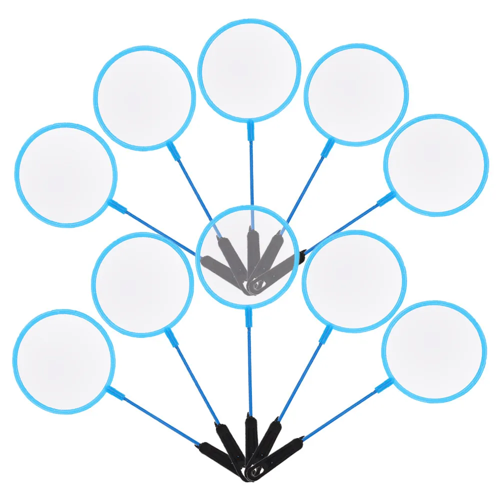

10Pcs Fish Tank Skimmer Net Small Aquarium Net for Kids Fine Mesh Fishing Nets Outdoor Pond Stream Exploration Tool