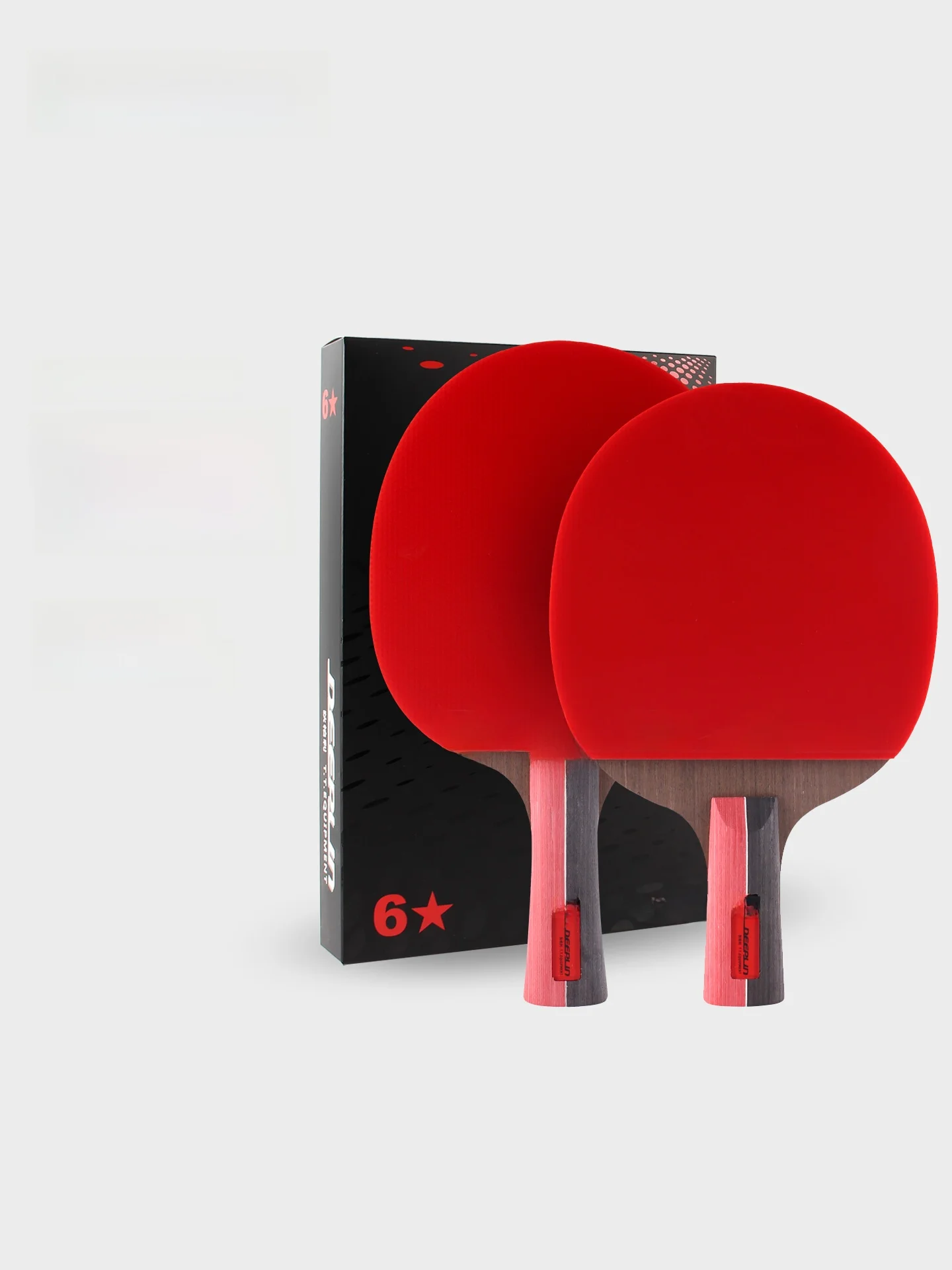 deepin-table-tennis-racket-single-shot-six-star-eight-star-beginner-high-elasticity-straight-horizontal-racket-sports-fitness