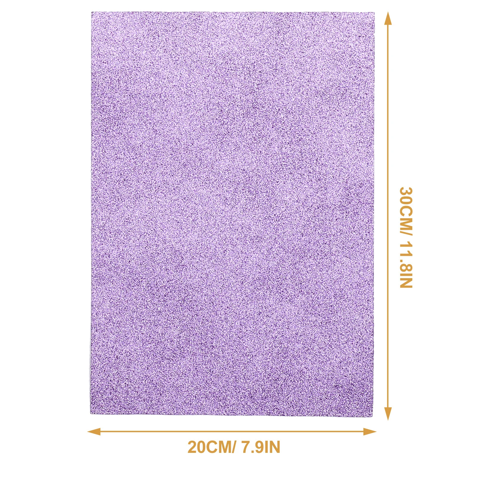 

20 Sheets Glitter Foam Sheet Non-Adhesive Eva Craft Paper Easy Cut for DIY Scrapbooks Cards Decorations Glitter Craft Foam
