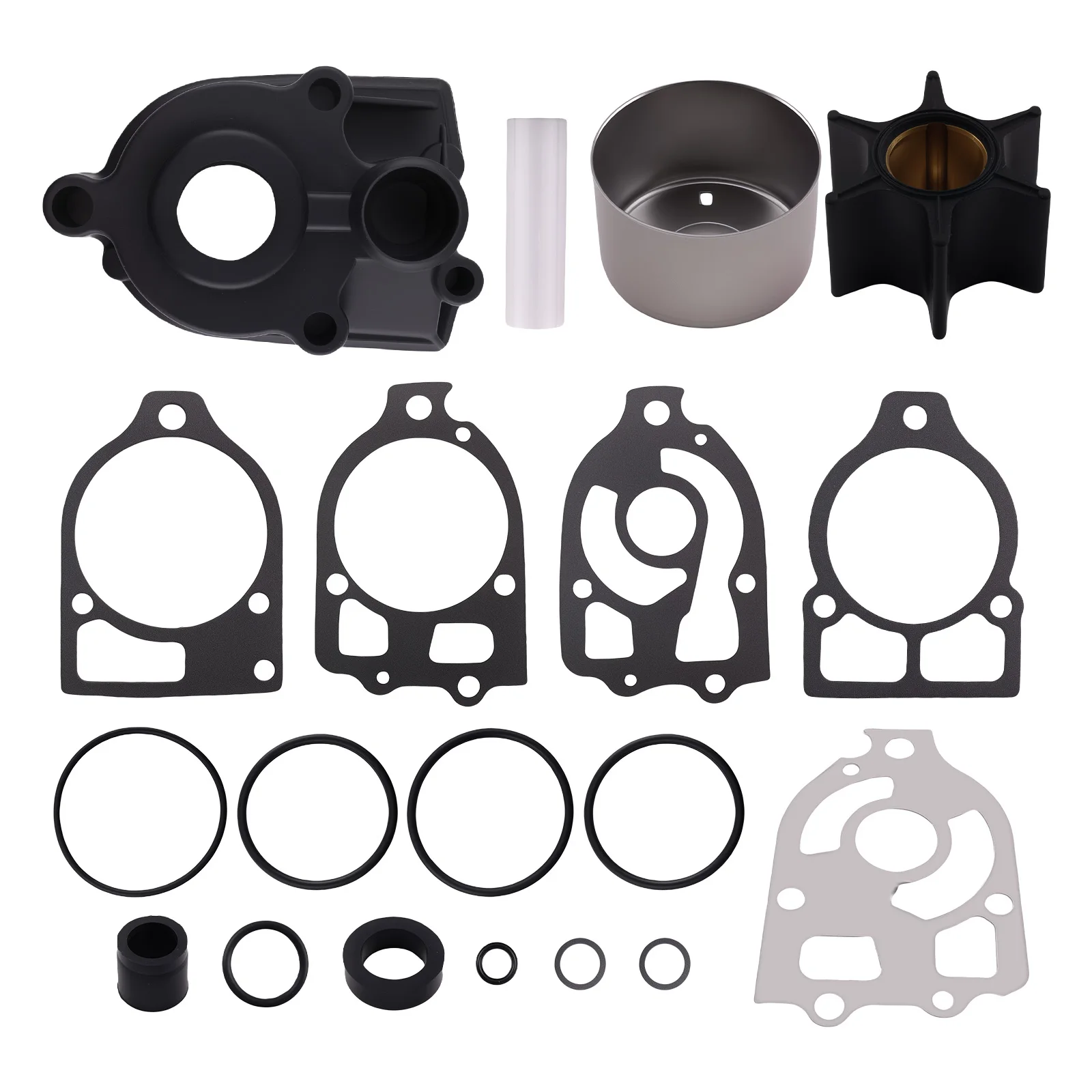 

Полный комплект водяного насоса для подвесных лодочных моторов Mercury 65-225 л.с. 46-89984 47-89984