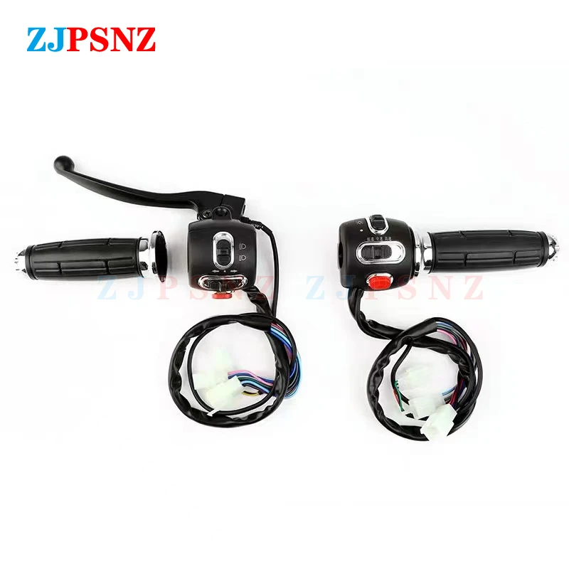 Throttle Handle Speed Shift Regulator Control Grip Horn High Beams Low Beams Turn Signal Brake Switches Electric Vehicle Scooter