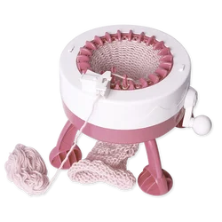 22 Needle Hand Knitting Machine Sentro Knitting Machine DIY Process Project Knitting Process Tools Knitting Scarves Hats Gloves
