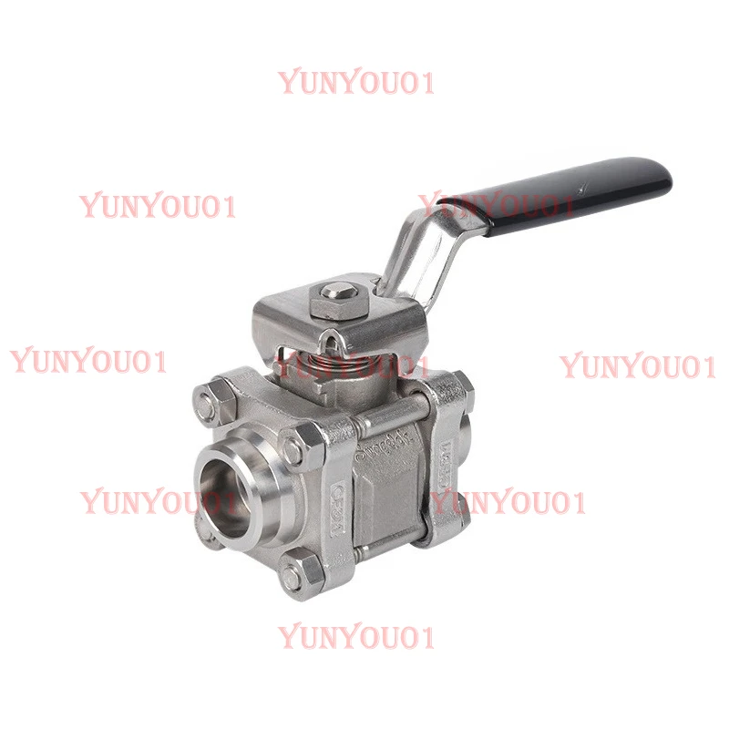 

Шаровой кран из трех частей серии 60, трехкомпонентный сварной шаровой кран из нержавеющей стали