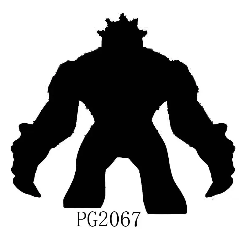 Comic-Anime-Bausteine Actionfiguren Enthusiasten Bauklötze PG870 PG871 PG877 PG878 PG879 Spielzeug 072