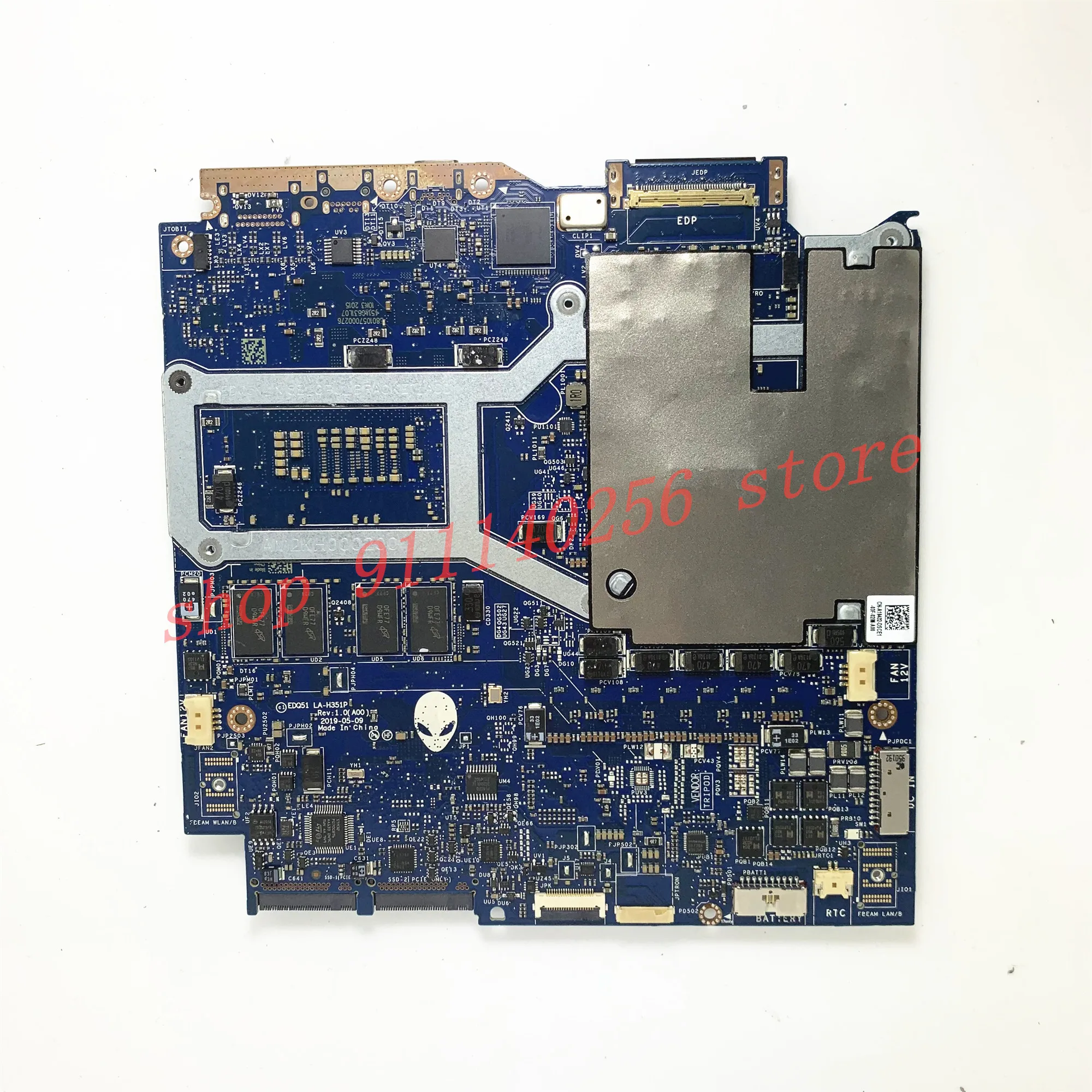 MineboardサムスンNP-RV511 RV511 BA41-01432A BA92-07699A BA92-07699BノートパソコンのマザーボードHM55 DDR3 100% フルうまく機能