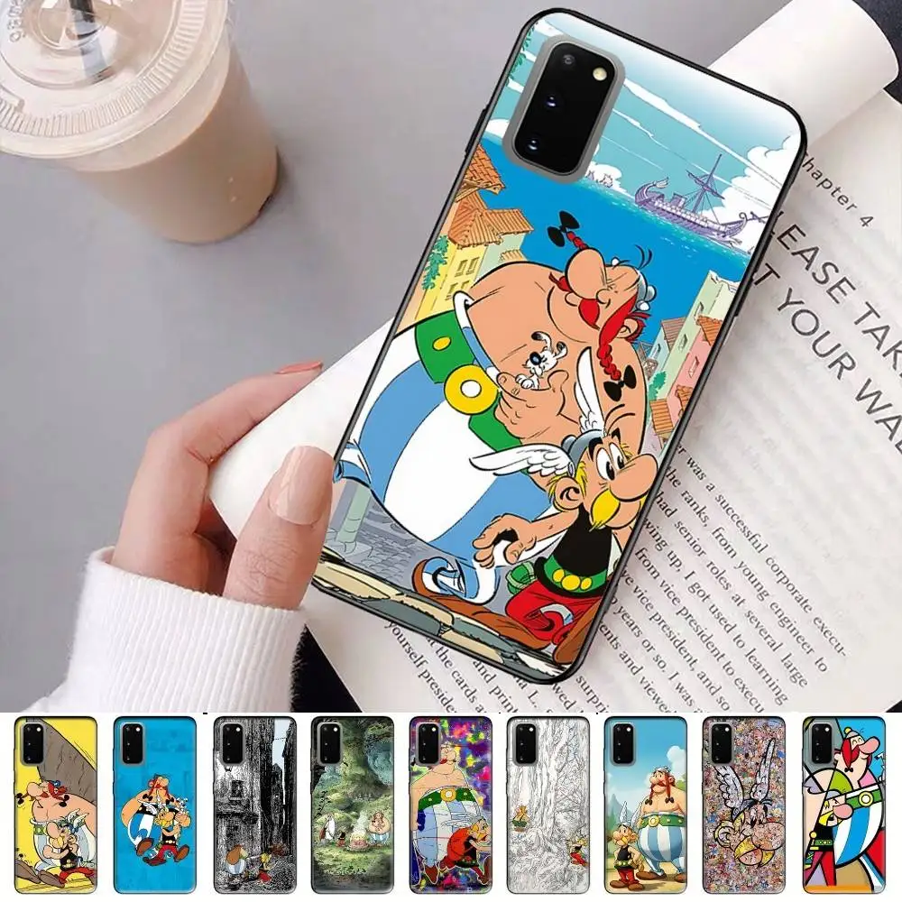 

Asterix O-Obelixs Phone Case For Samsung S 24 Fe 25 Ultra Plus 20 Lite 21 30 22 23 24 22 Ultra 5G Fundas
