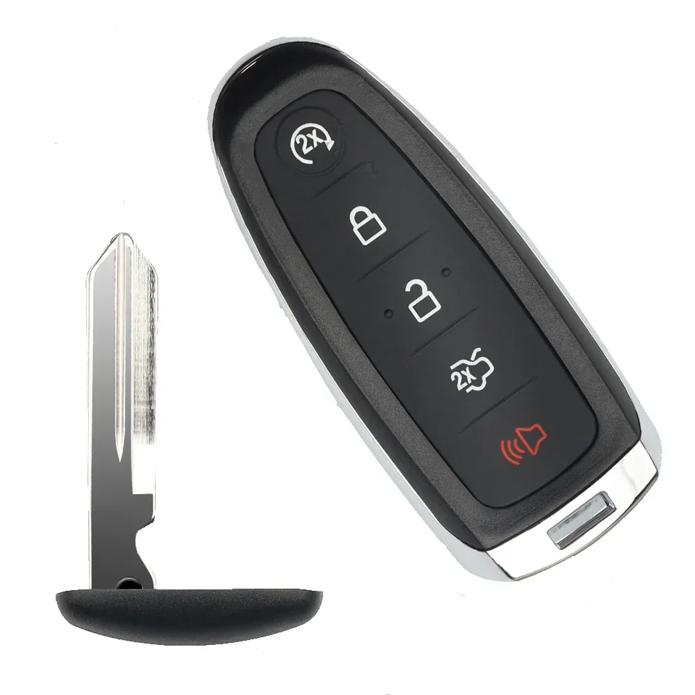 KiTi For SilKY M3N5WY8609 Remote Car Key 315/433mhz For Ford Edge Escape Explore Expedition Flex Focus Taurus2018 ID46