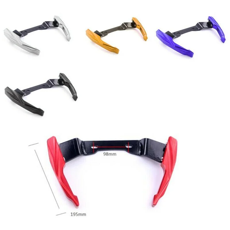 CNC Aluminum Universal Motorcycle Rear Passenger Seat Handle Grab Bar Hand Rail