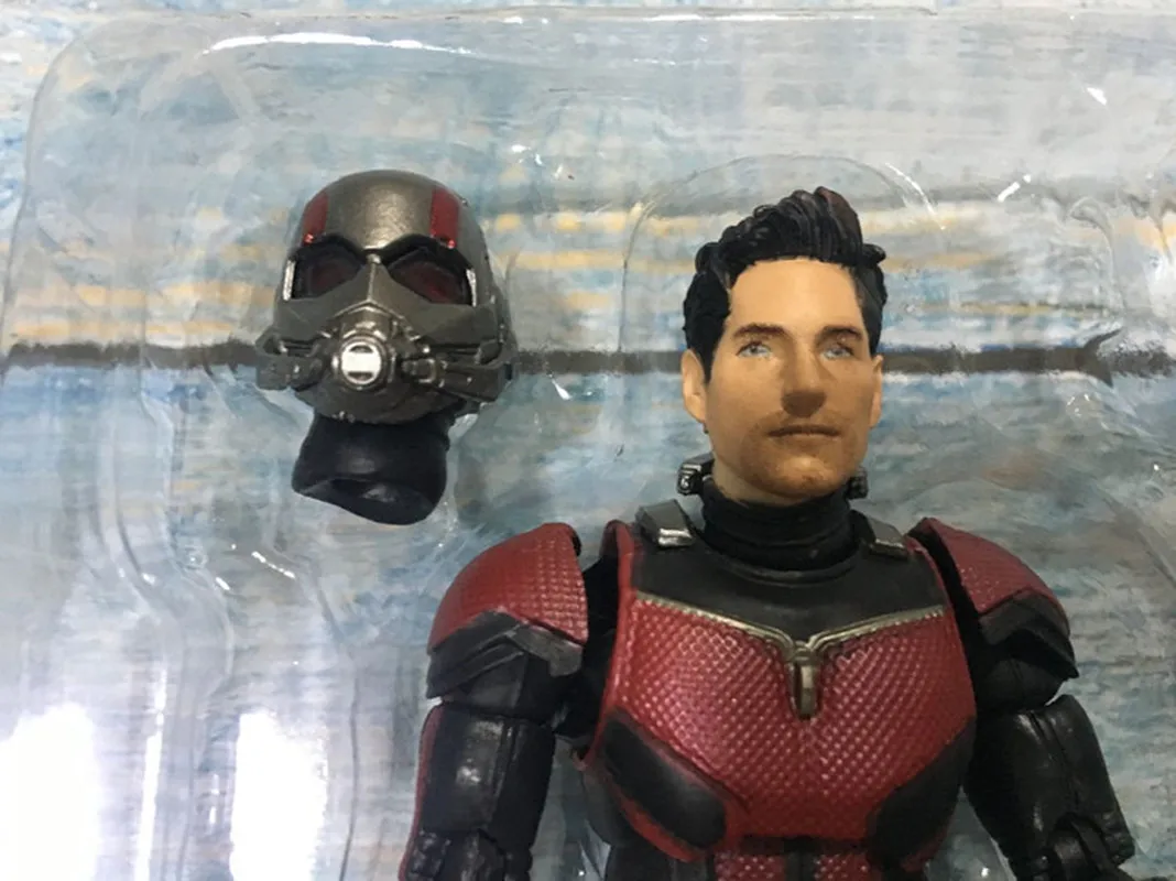 Venta caliente Marvel muñeca máquina Marvel exposición vengadores 4SHF móvil Ant Man 2 adorno hecho a mano modelo muñeca Anime regalo de vacaciones