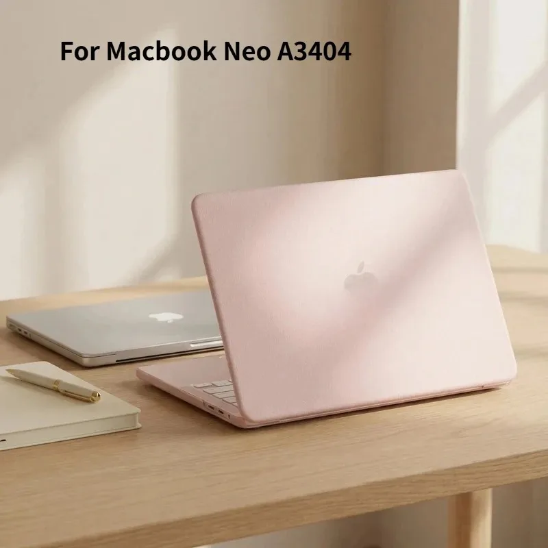 2026 Laptop Case For Macbook Neo A3404 A18 Table Case 100% Match Official Color Scratch Resistant Easy To Snap on A18 Pro Cover